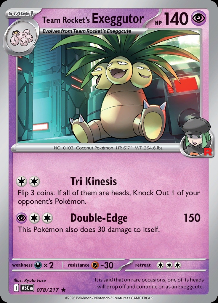 Team Rocket's Exeggutor